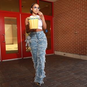 Brand New Distressed Jeans 🔥🔥🔥